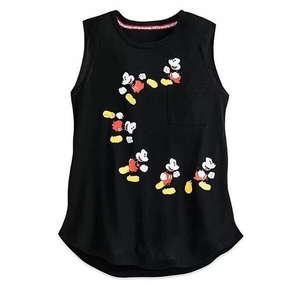 Disneyland Sleeveless Mickey Mouse Tank sz M - Picture 1 of 6